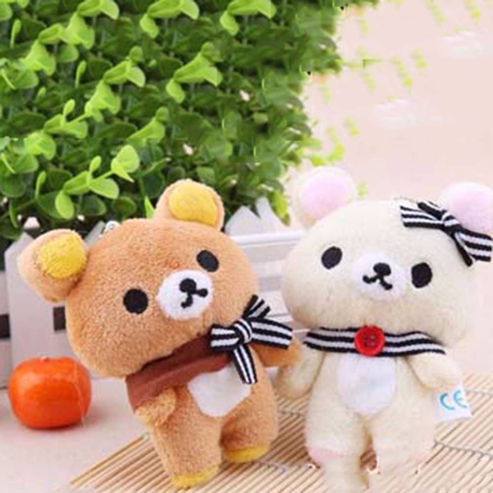 Gấu nhồi bông Rilakkuma 11cm đáng yêu chất lượng cao