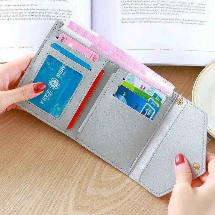 [FreeShip – Xả kho] Ví cao cấp ngắn cute dễ thương nhỏ gọn Ví bỏ túi thời trang giá rẻ LATIPI