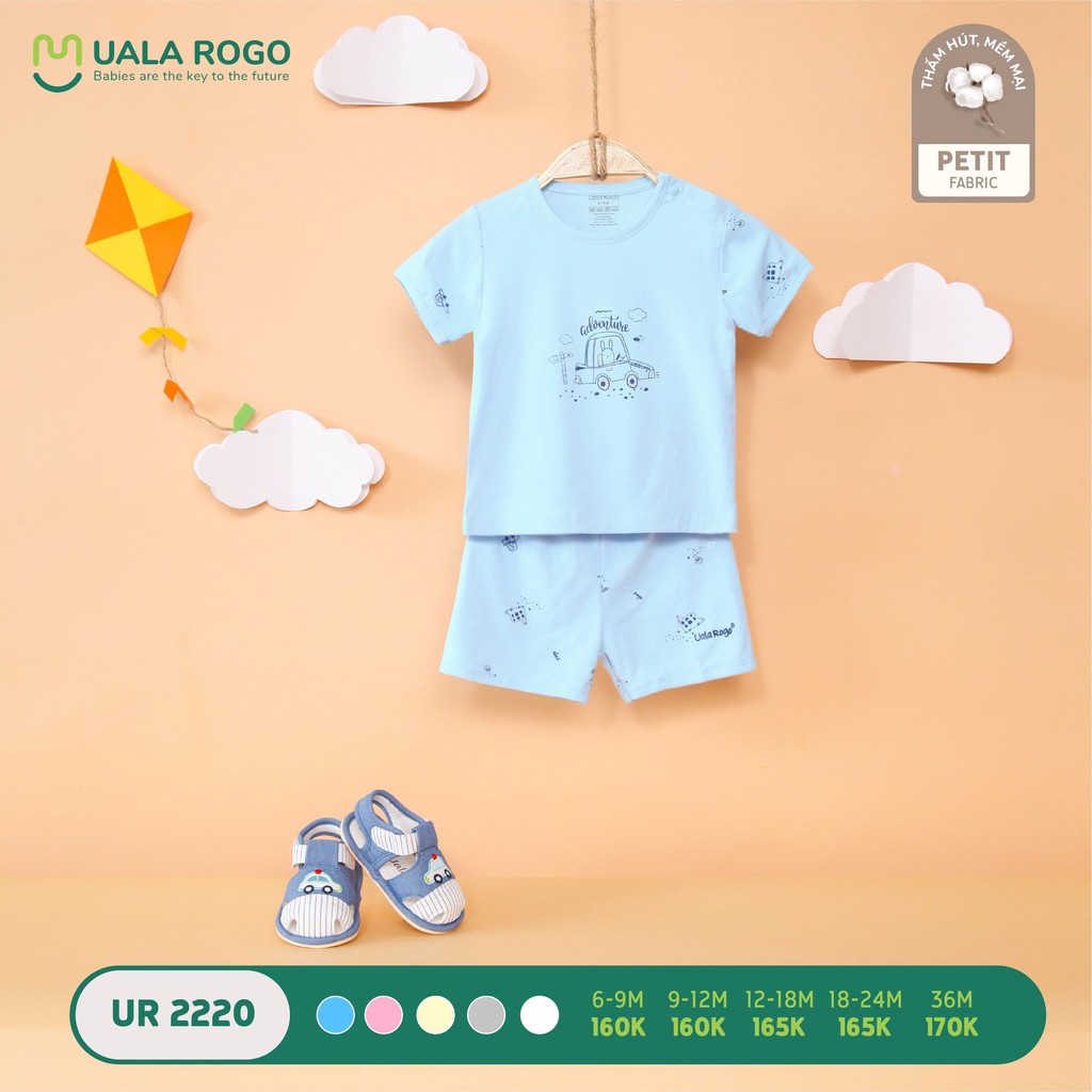 UR2220 Bộ cộc tay cài vai UalaRogo petit giao thông (6-36M)