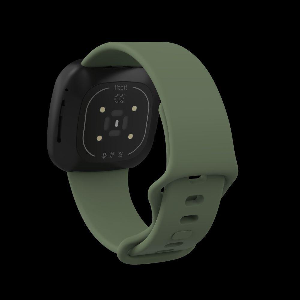 SUENIN Dây Đeo Thay Thế Bằng Silicone Mềm Tháo Gỡ Nhanh Cho Đồng Hồ Thông Minh Fitbit Versa 3 Fitbit Sense