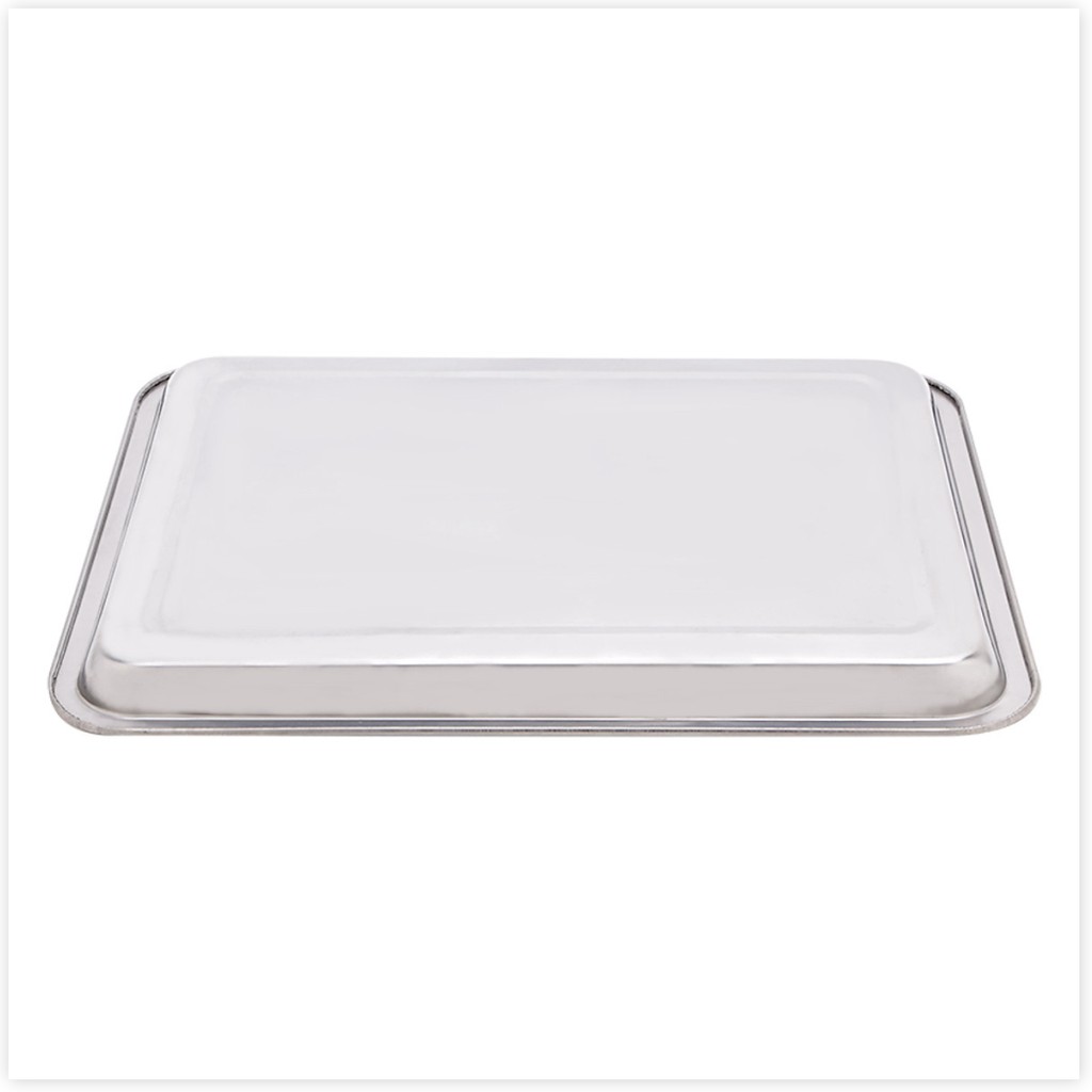 Khay Inox Cạn (30 x 40 cm)