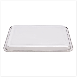 Khay Inox Cạn (30 x 40 cm)