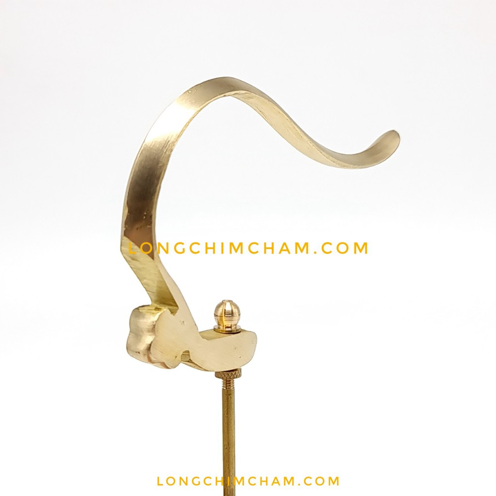 Móc treo chim size lớn - Móc đồng chống xoay