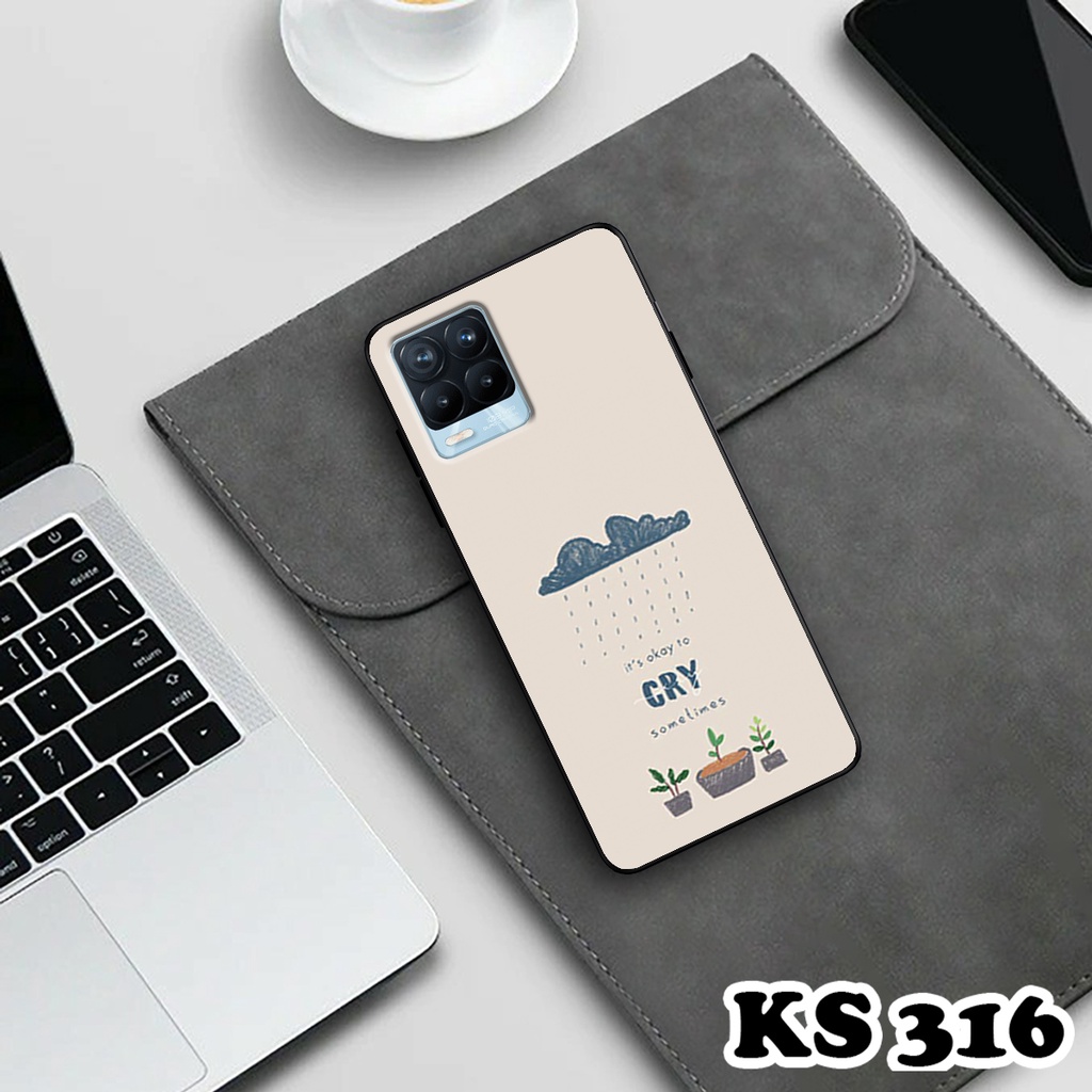 Ốp lưng Oppo Realme 8 - Realme 8 Pro - Ốp Oppo in hình BlueSky - Chất liệu TPU chống sốc bảo vệ lưng máy