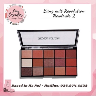 Bảng Phấn Mắt 15 Ô Makeup Revolution London Re-loaded Palette Newtrals 2