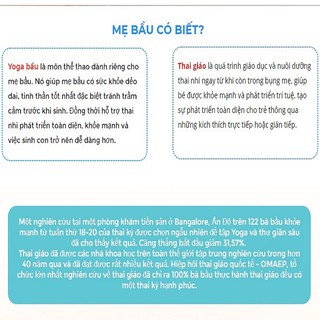 Toàn quốc- [E-voucher] FULL khóa học YOGA BẦU Mẹ khỏe con vui cùng chuyên gia Luna Thái