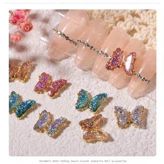 Charm bướm đính móng, charm bướm đá cao cấp