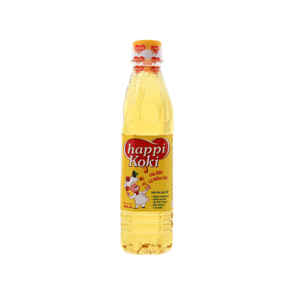 Dầu ăn Happi Koki 400ml