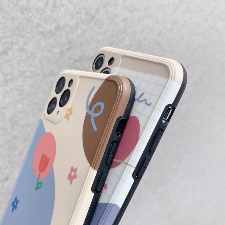 Ốp lưng iphone imd Hoa nghệ thuật 5/5s/6/6plus/6s/6splus/7/7plus/8/8plus/x/xr/xs/11/12/pro/max/plus/promax - Awifi Q3-6 | BigBuy360 - bigbuy360.vn