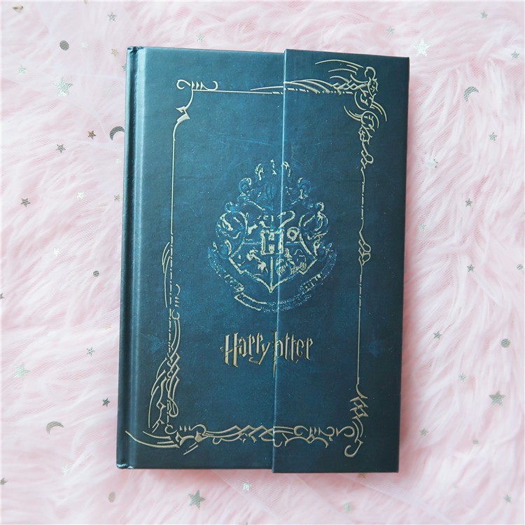 Sổ Tay Bìa Cứng In Hình Harry Potter Phong Cách Retro