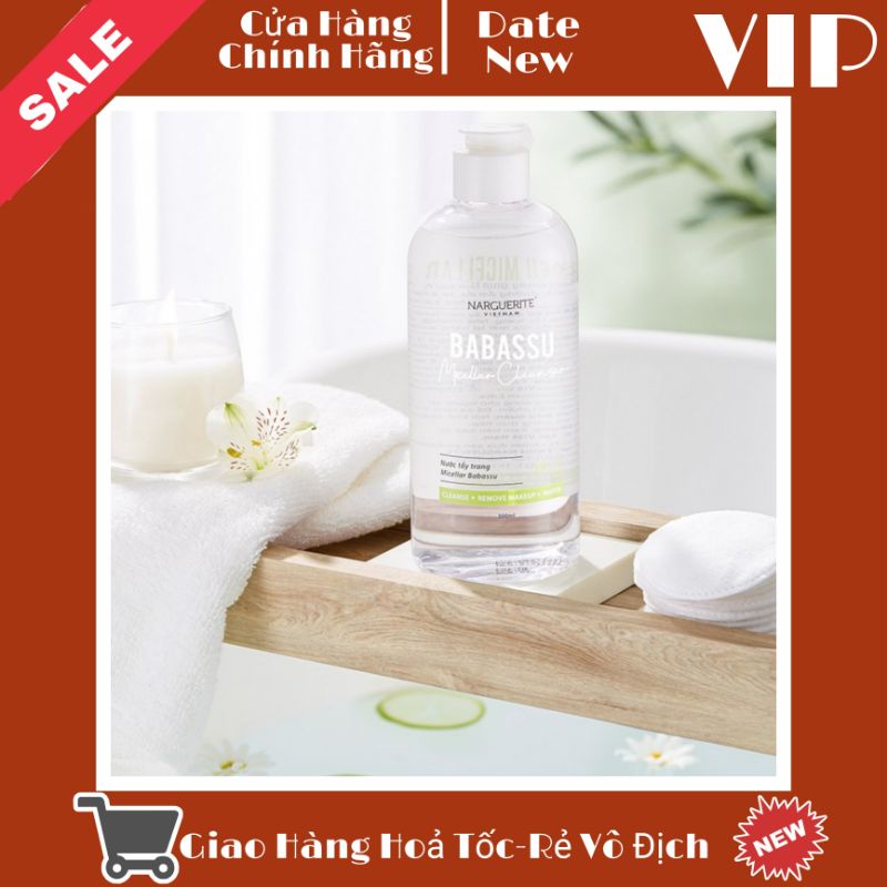 Nước Tẩy Trang Babassu không cồn làm sạch da