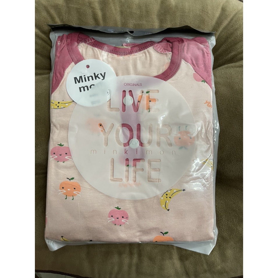 Bộ Cộc Tay Thun Cotton Minky Mon Loại Đẹp Cho Bé