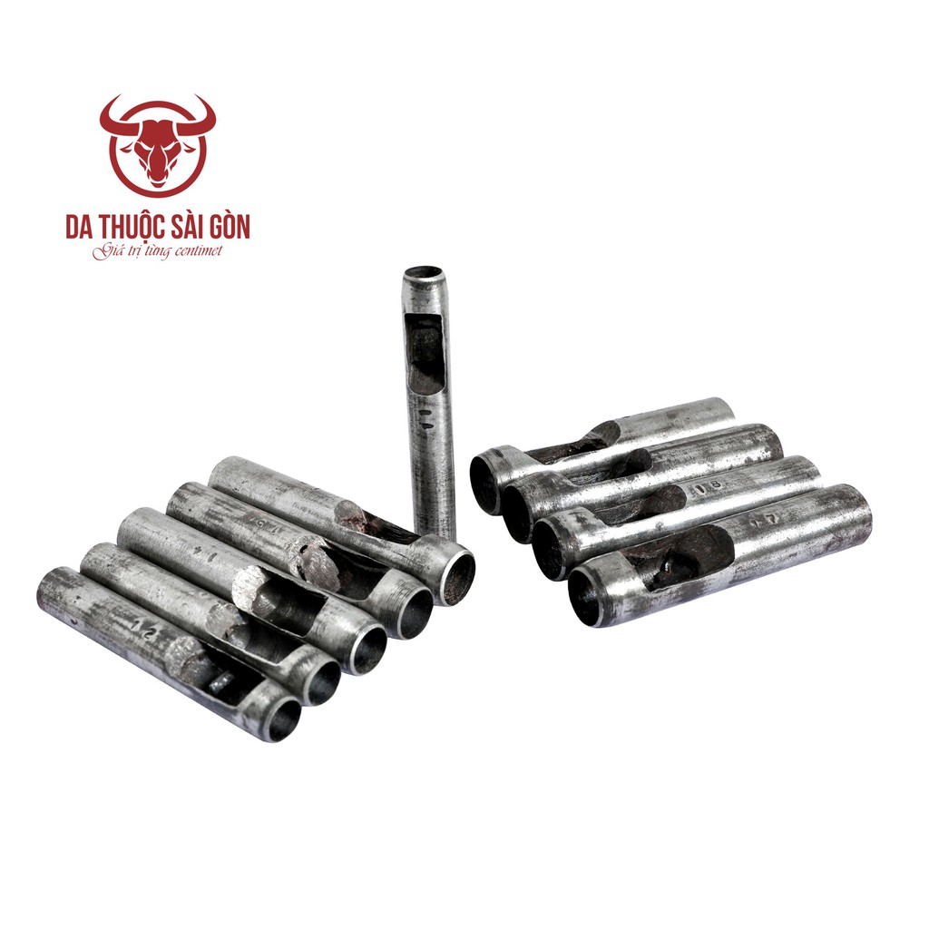 Cây đục lỗ tròn 11mm - Có 38 Size (Từ 1mm đến 38mm) - Da Thuộc Sài Gòn