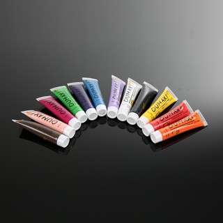 12 colors 3D nail polish