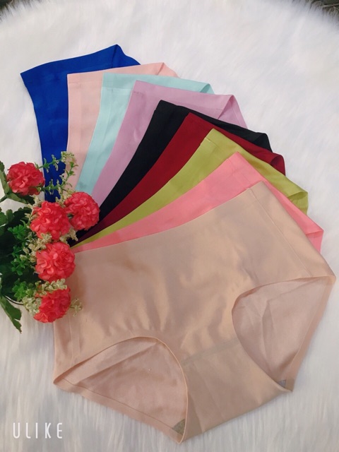RẺ NHẤT: Quần lót nữ thun lạnh dễ thương sexy không đường may không gân màu da màu hồng | BigBuy360 - bigbuy360.vn