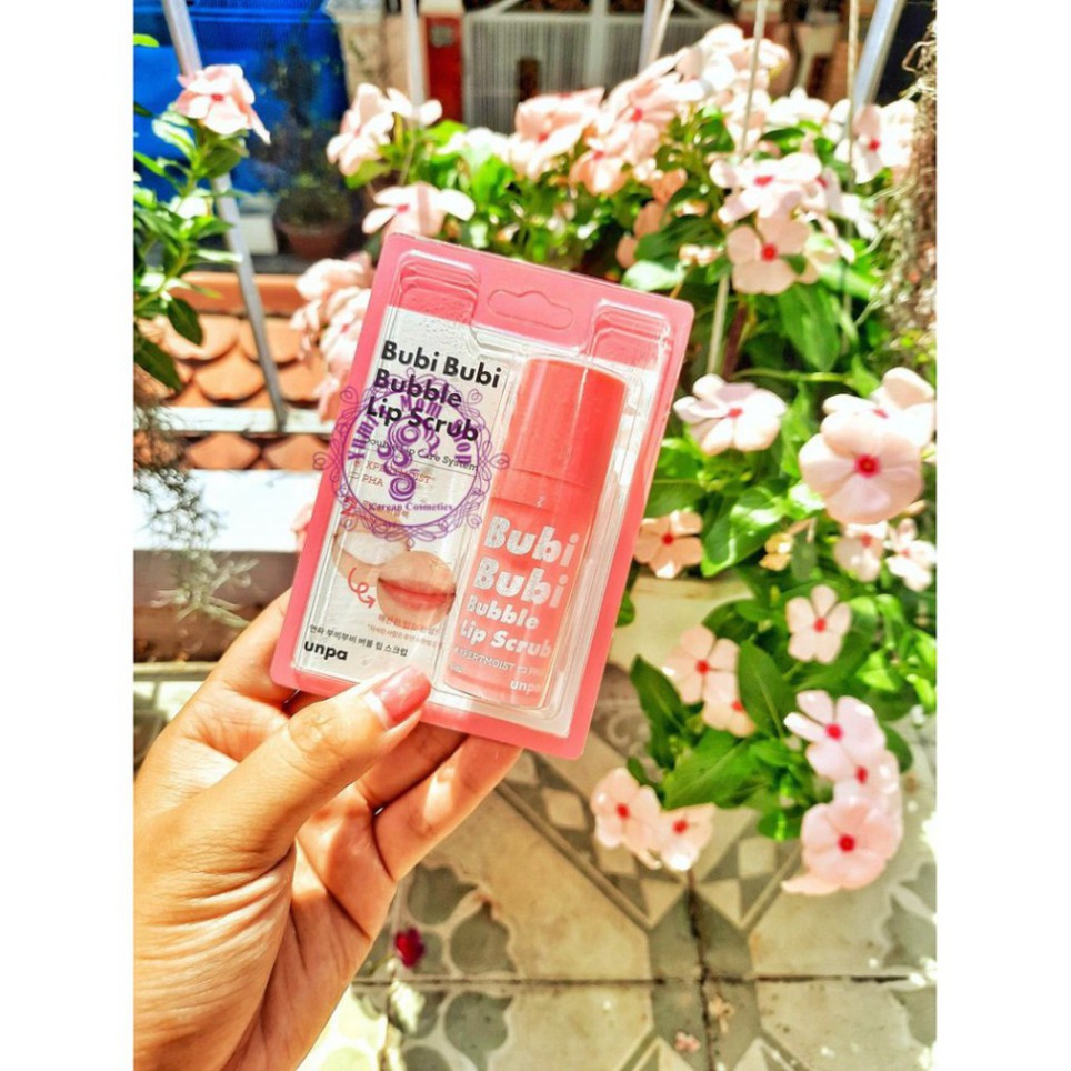 Mẫu mới Gel tẩy tế bào chết môi Unpa Bubi Bubi Lip W5 | BigBuy360 - bigbuy360.vn