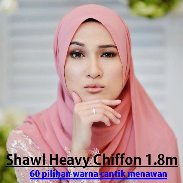 Khăn Choàng Chiffon Selendang Không Sắt Hitam Putih Keknis Hijab Shwal Màu Trắng Đen Nikah Murah