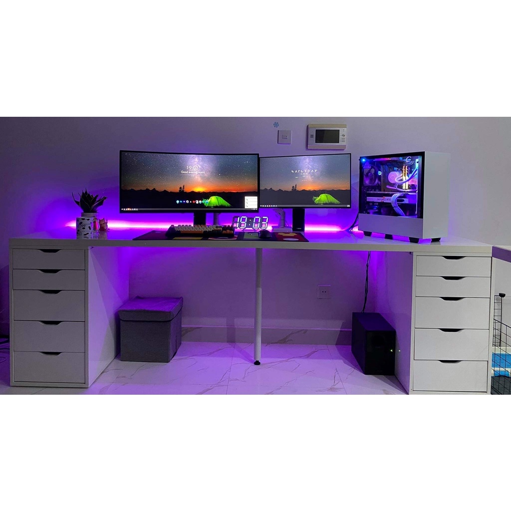 IKEA DESK S-Furniture bảo hành 12 tháng , hàng chính hãng .