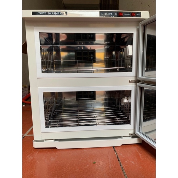 Tủ hấp khăn 2 tầng