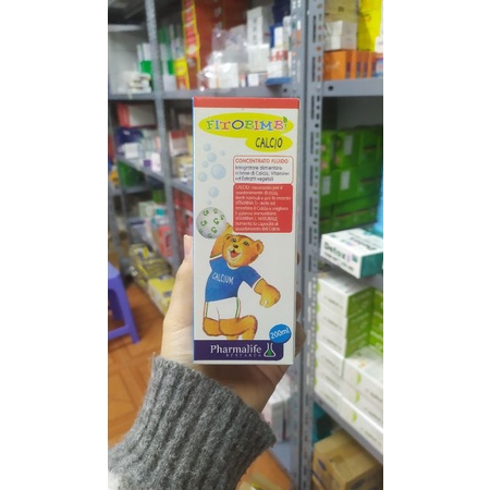 Fitobimbi Calcio- bổ sung canxi và vitamin D, GIúp phát triển chiều cao tối đa cho trẻ, giúp xương, răng chắc khỏe
