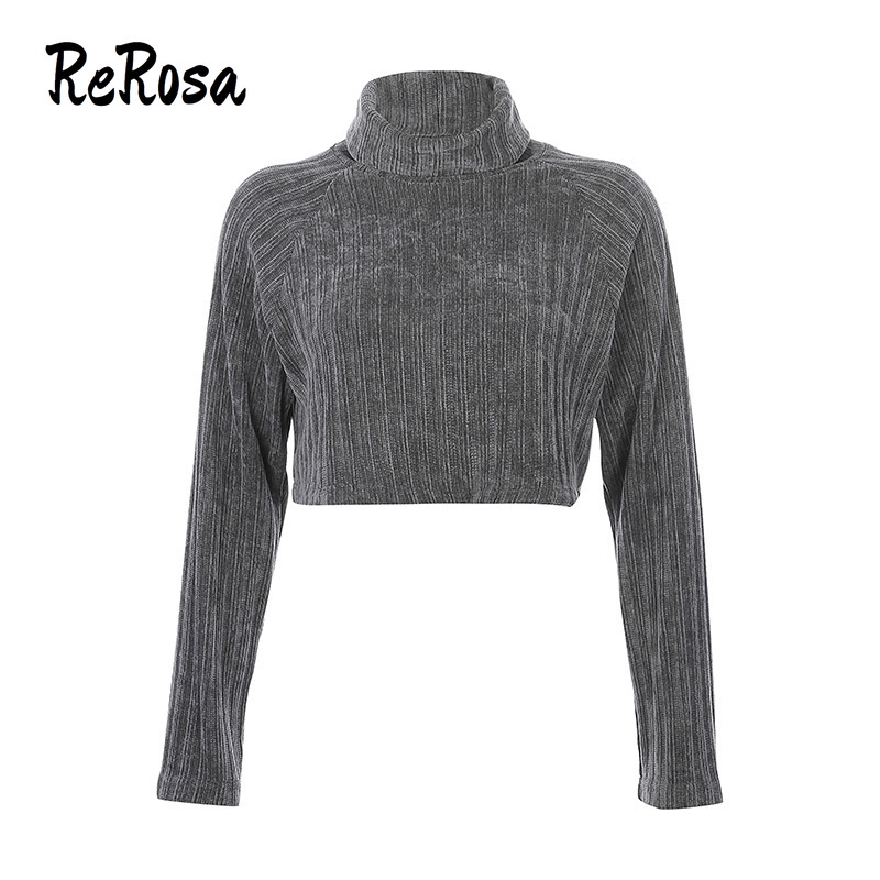 Áo Sweater Dệt Kim Cổ Cao Dáng Rộng Thiết Kế Trẻ Trung Cho Nữ 2021 | BigBuy360 - bigbuy360.vn