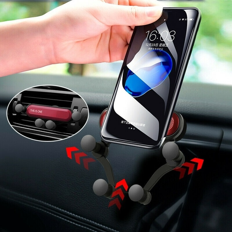 Giá Đỡ Điện Thoại Gắn Khe Điều Hòa Xe Hơi Tiện Dụng