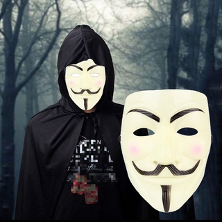 Mặt nạ Cosplay V cho mặt nạ Vendetta Phim ẩn danh Guy Fawkes Tiệc hóa trang Halloween