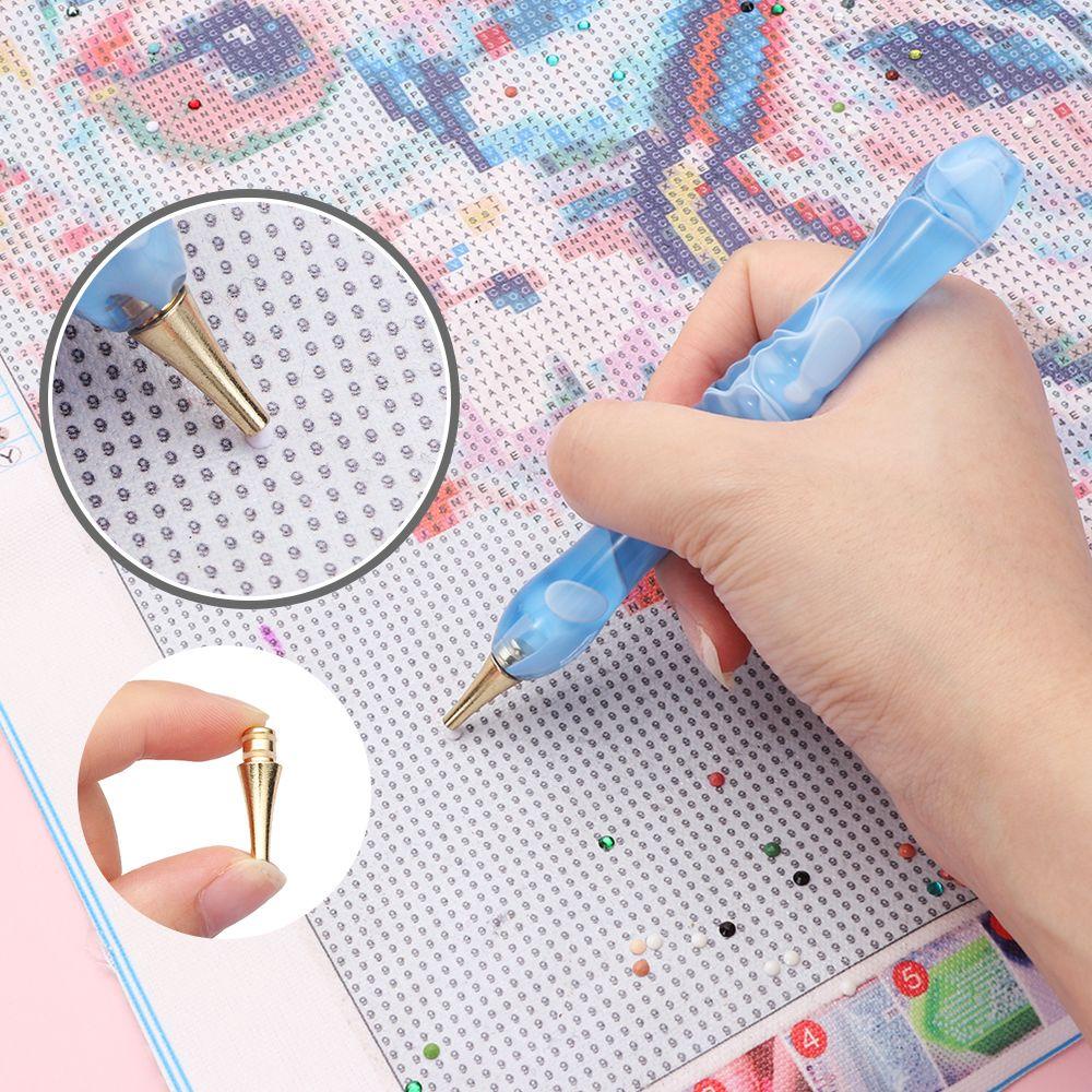 1 / 3 / 5 Đầu Thay Thế Cho Bút Thêu DIY Có Thể Tái Sử Dụng