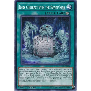 Thẻ bài Yugioh - TCG - Dark Contract with the Swamp King / DOCS-EN094'