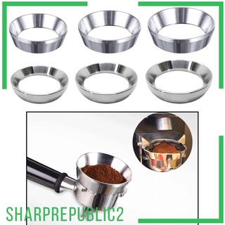 Stainless Steel Espresso Coffee Dosing Ring Funnel