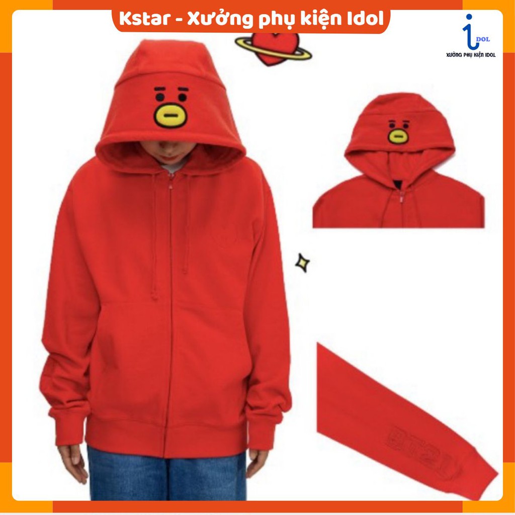 Áo khoác nhân vật Bangtan