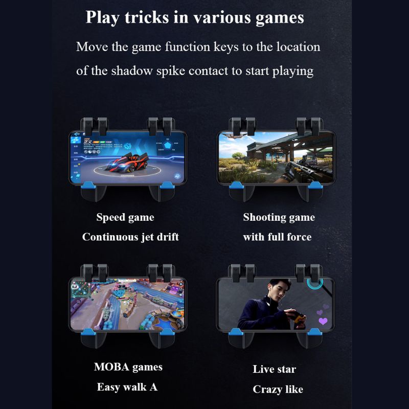 Tay Cầm Chơi Game Bắn Súng Áp Suất Cho Điện Thoại