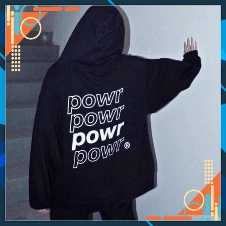 [Mặc Là Đẹp ] Áo Khoác Nỉ - Áo Hoodie POWR Ulzzang Nam Nữ , Hoodie Nỉ Siêu Đẹp .AK | BigBuy360 - bigbuy360.vn