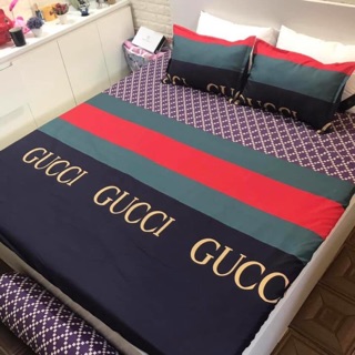 Bộ vỏ ga - gối gucci