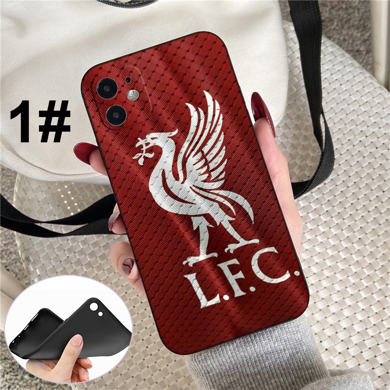 Ốp điện thoại silicon mềm ABLU96 in hình phong cách Liverpool cho iPhone 11 12 Mini Pro Max SE 2020