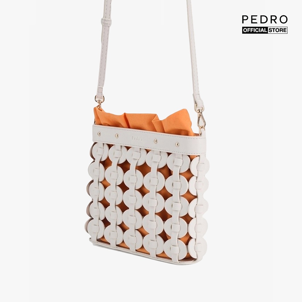 PEDRO - Túi đeo chéo nữ Braided Textured Drawstring PW2-76610028-03