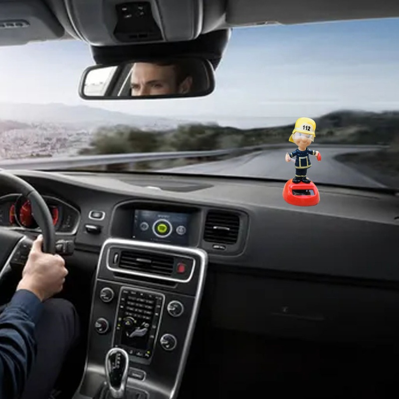 Búp Bê Trang Trí Xe Hơi Sử Dụng Năng Lượng Mặt Trời