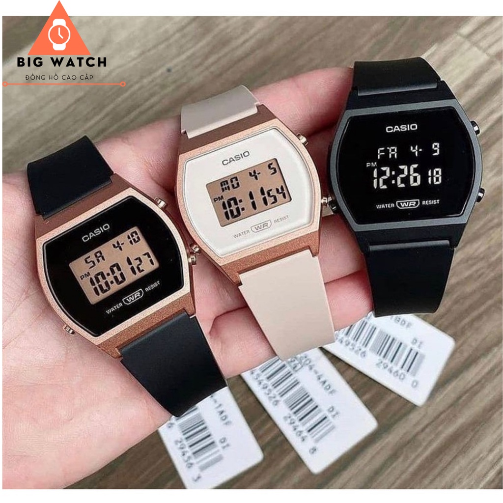 Đồng Hồ  Nam Nữ Dây Nhựa Cao Cấp 3 màu cơ bản  LW-204-4ADF  A10 - Big Watch | BigBuy360 - bigbuy360.vn