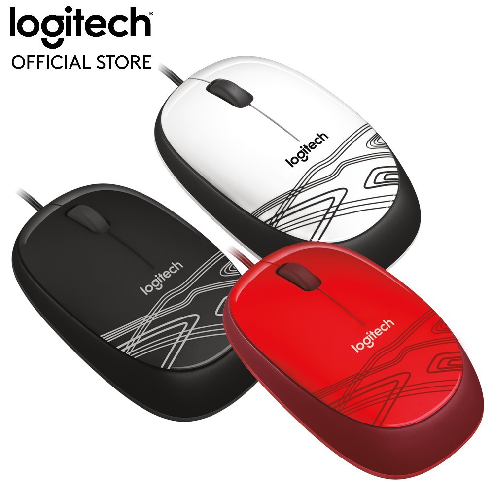 Chuột có dây LOGITECH M105 (1000Dpi) Bảo hành 3 năm