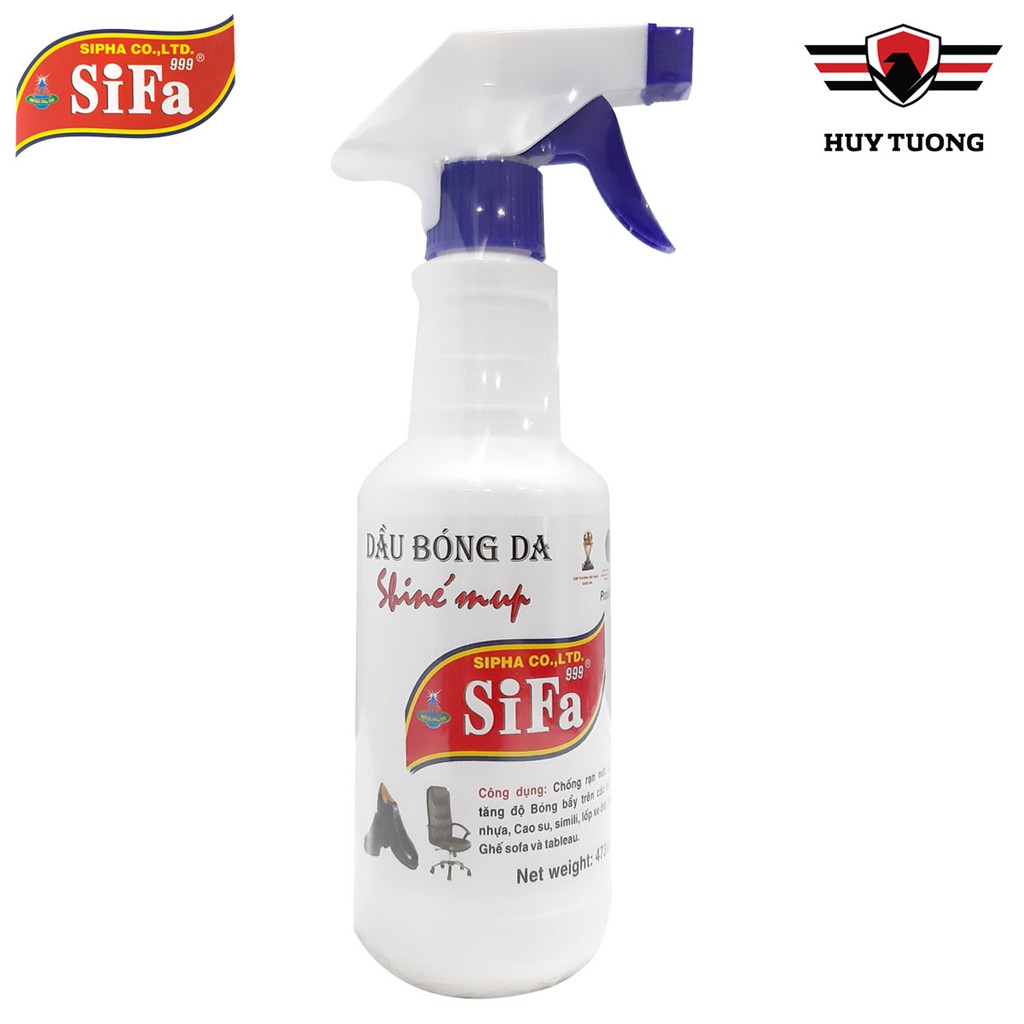 Dầu bóng da đa năng Sifa xe ô tô, mô tô và bàn ghế Sofa các bề mặt da ( 150ml / 473ml ) cao cấp