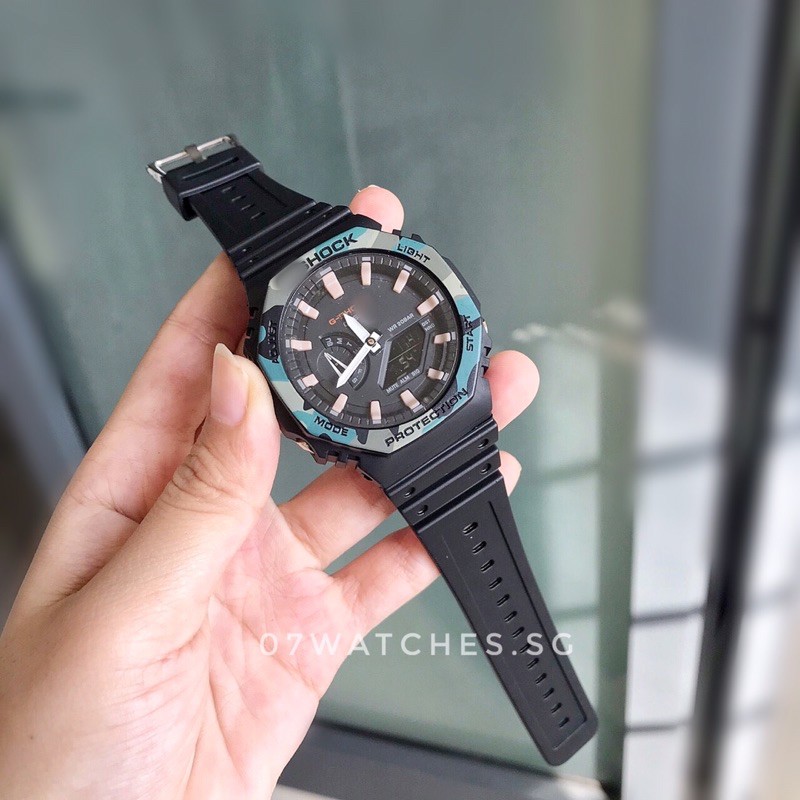 Đồng hồ thời trang cho nam và nữ Gx 2100HRA Mặt mini nhiều màu ( ảnh thật shop chụp) | BigBuy360 - bigbuy360.vn