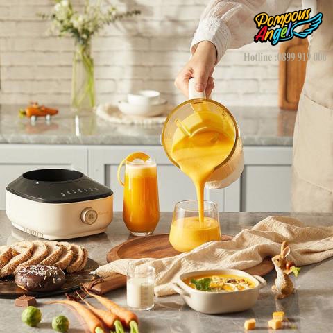 Máy làm sữa đậu nành BEAR PBJ-B06W1 / PBJ-B06K8 chống ồn xanh/trắng