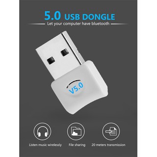 Bộ thiết bị USB truyền nhận tín hiệu âm thanh Bluetooth 5.0 không dây