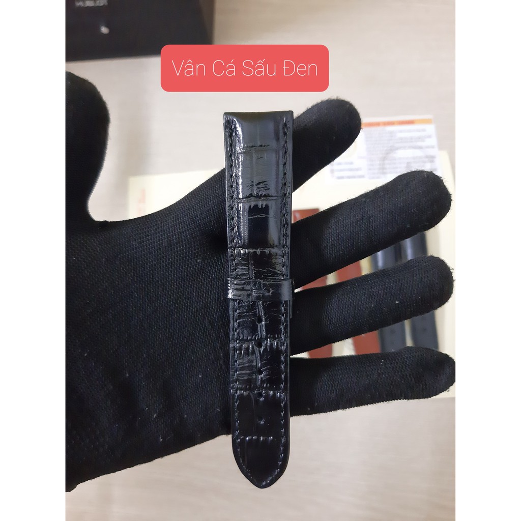 Dây Da Đồng Hồ Da Bò Thật 100% Đặt Xưởng Làm