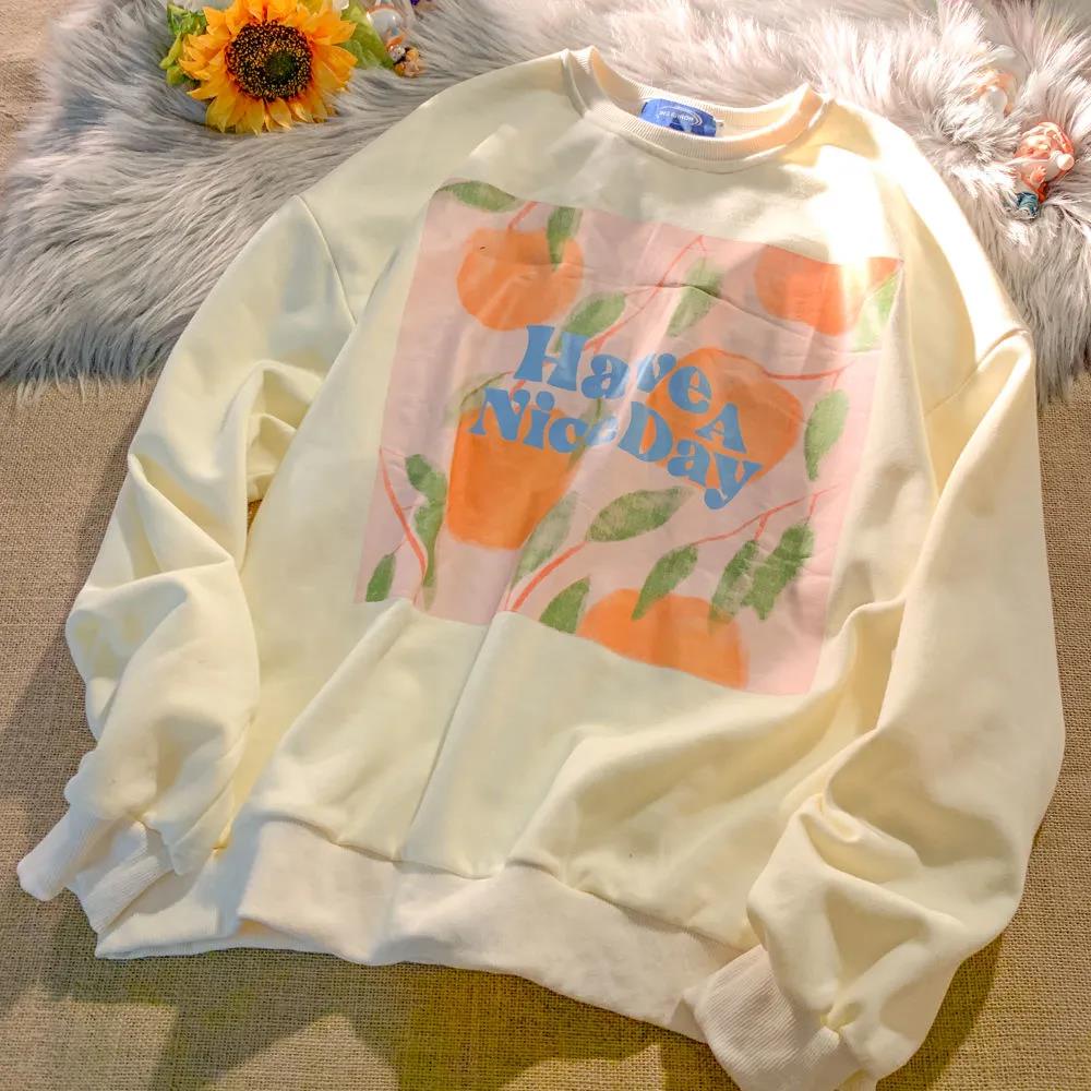 Áo Sweater Tay Dài Dáng Rộng Phong Cách Nhật Bản 2021 | BigBuy360 - bigbuy360.vn