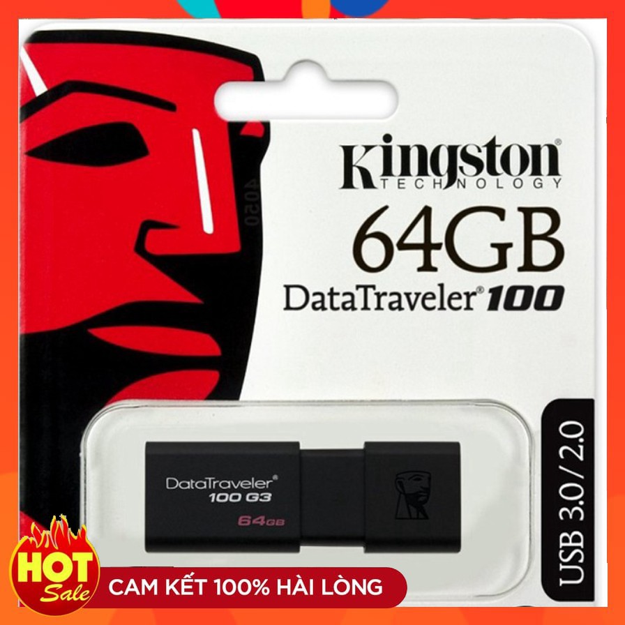 USB KT DT100 G3 64GB 32GB 16GB USB 3.0 - Tem FPT Vĩnh xuân | WebRaoVat - webraovat.net.vn