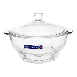Thố thủy tinh luminarc granity có nắp 1.5l j5903
