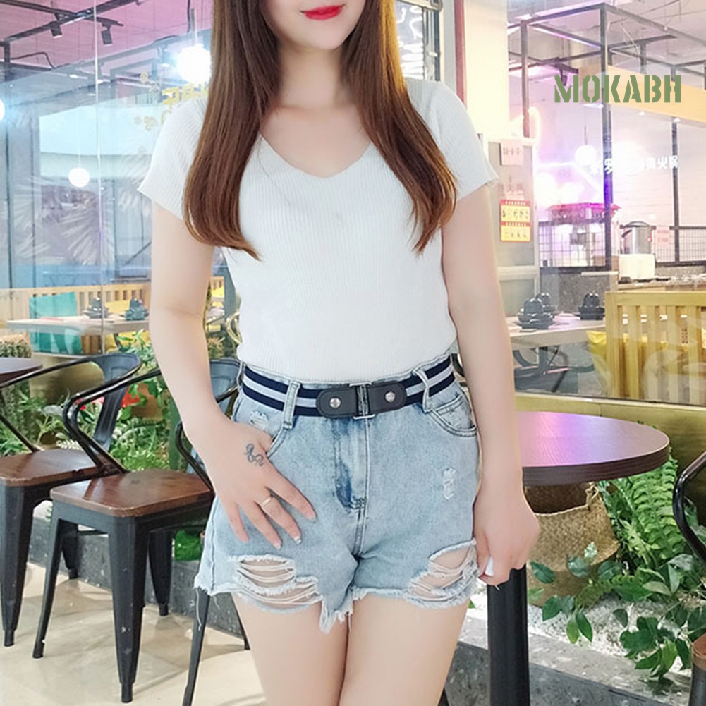 Thắt Lưng Co Giãn Không Khóa Dành Cho Nam Nữ