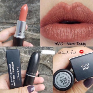 [SON MAC MATTE LIPSTICK - VELVET TEDDY - #450k]