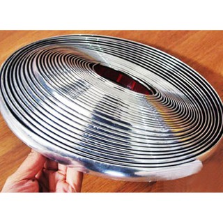 Nẹp viền kính ô tô mạ crom cao cấp (15mét  1 Cuộn   )